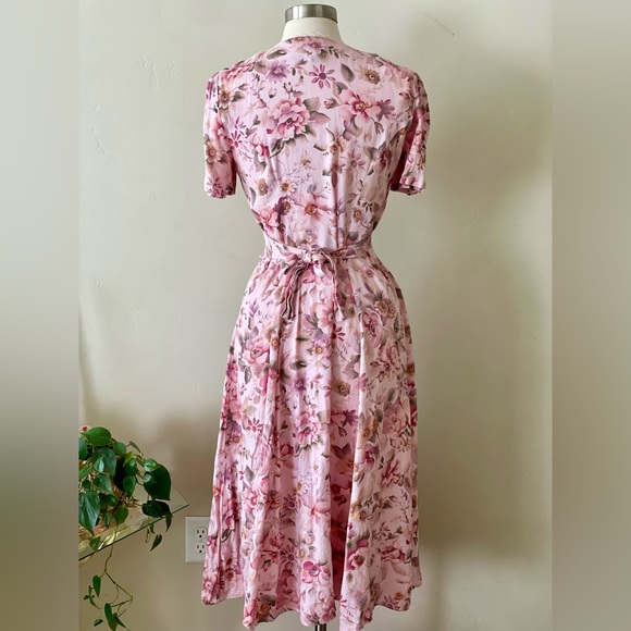 Vintage maxi floral dress. - Picture 3 of 3